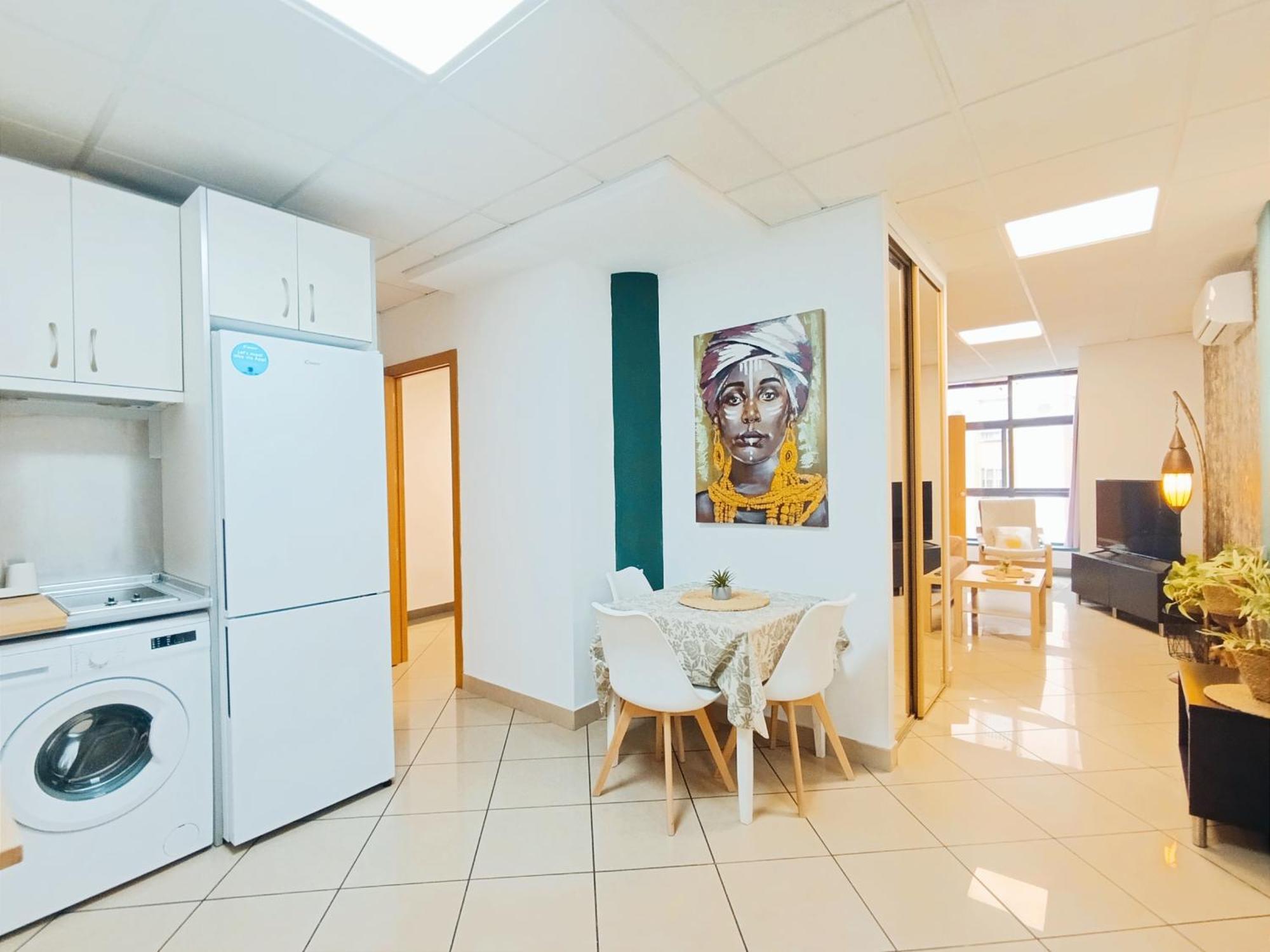 Apartamento El Bambu Cerca Del Mar Малага Экстерьер фото